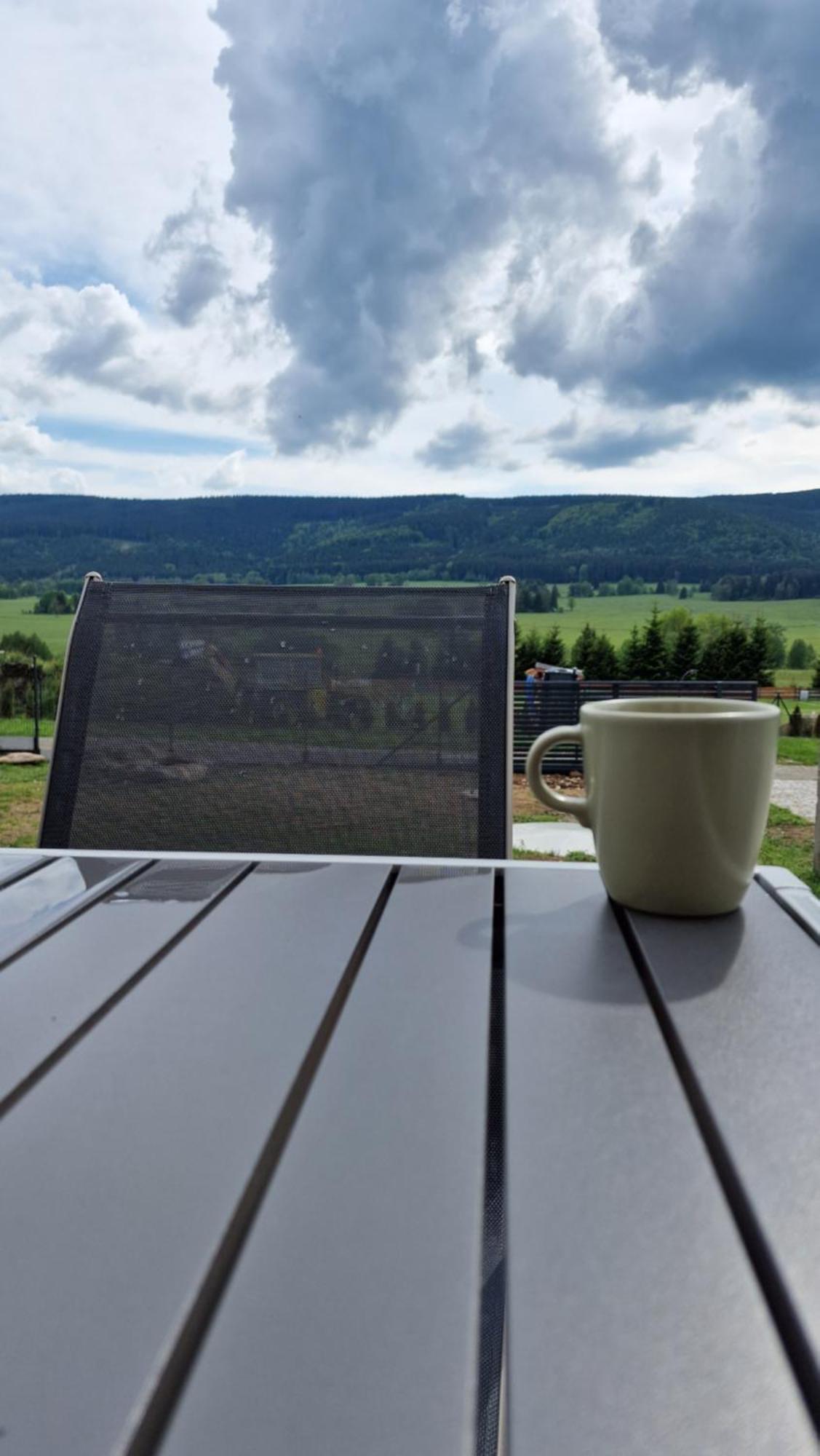 All Season Klimatyzowany Dom Przy Szlaku Z Prywatnym Tarasem I Widokiem Na Gory Orlickie - Sudety Sauna&Jacuzzi, Skalne Miasto Lasowka Exterior foto
